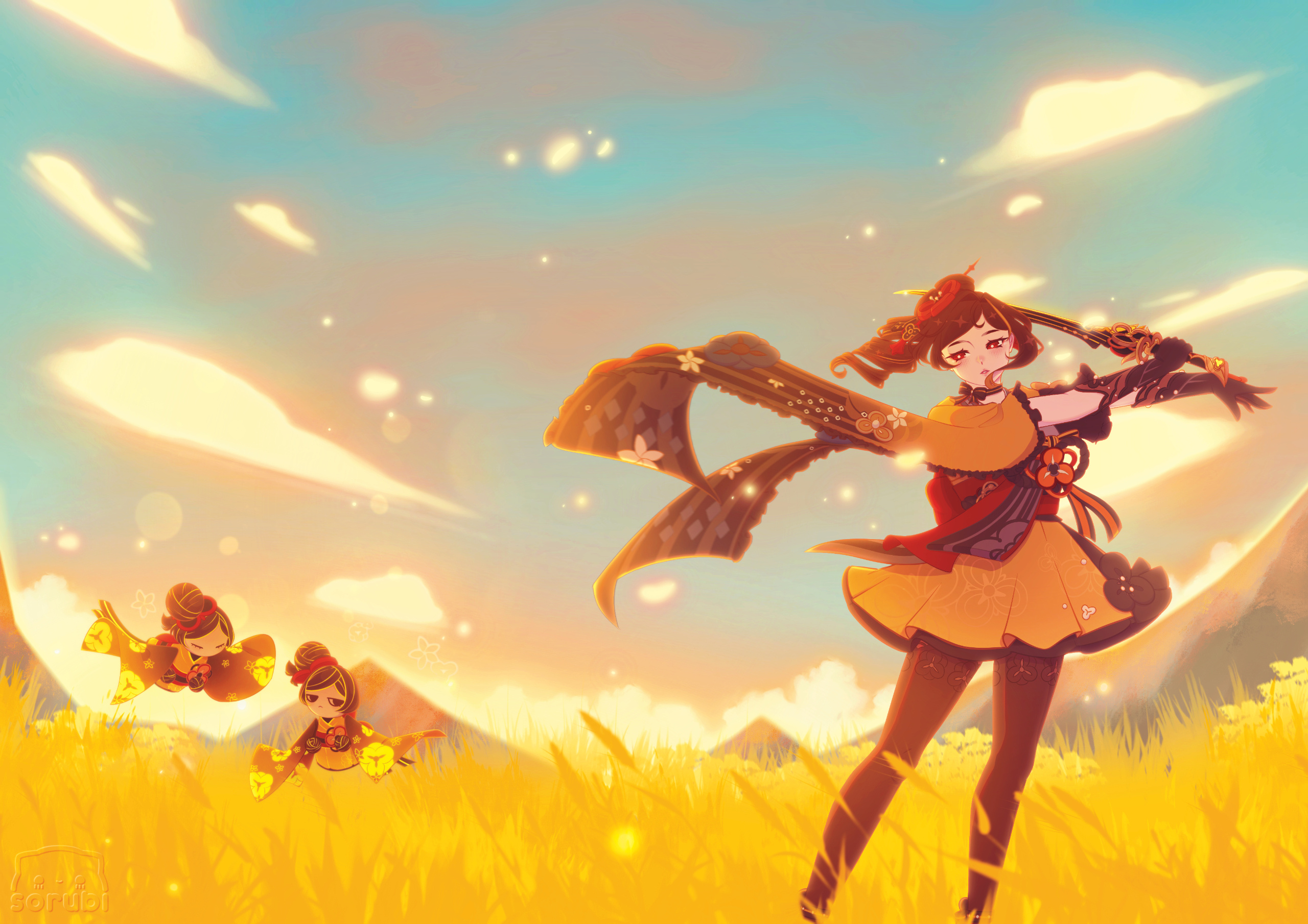 Chiori - Fanart (Genshin Impact)